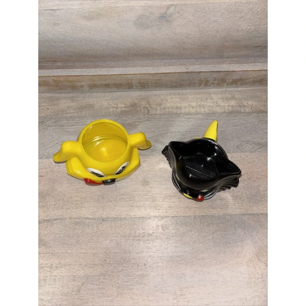 VINTAGE KEN L‎ RATION FIDO & FIFI PLASTIC SUGAR & CREAMER SET Vintage No Lid